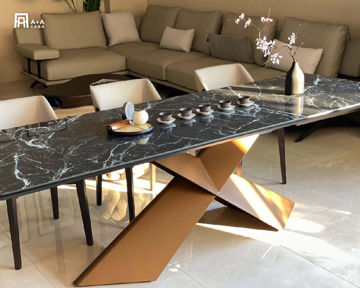 蛇紋石餐桌
